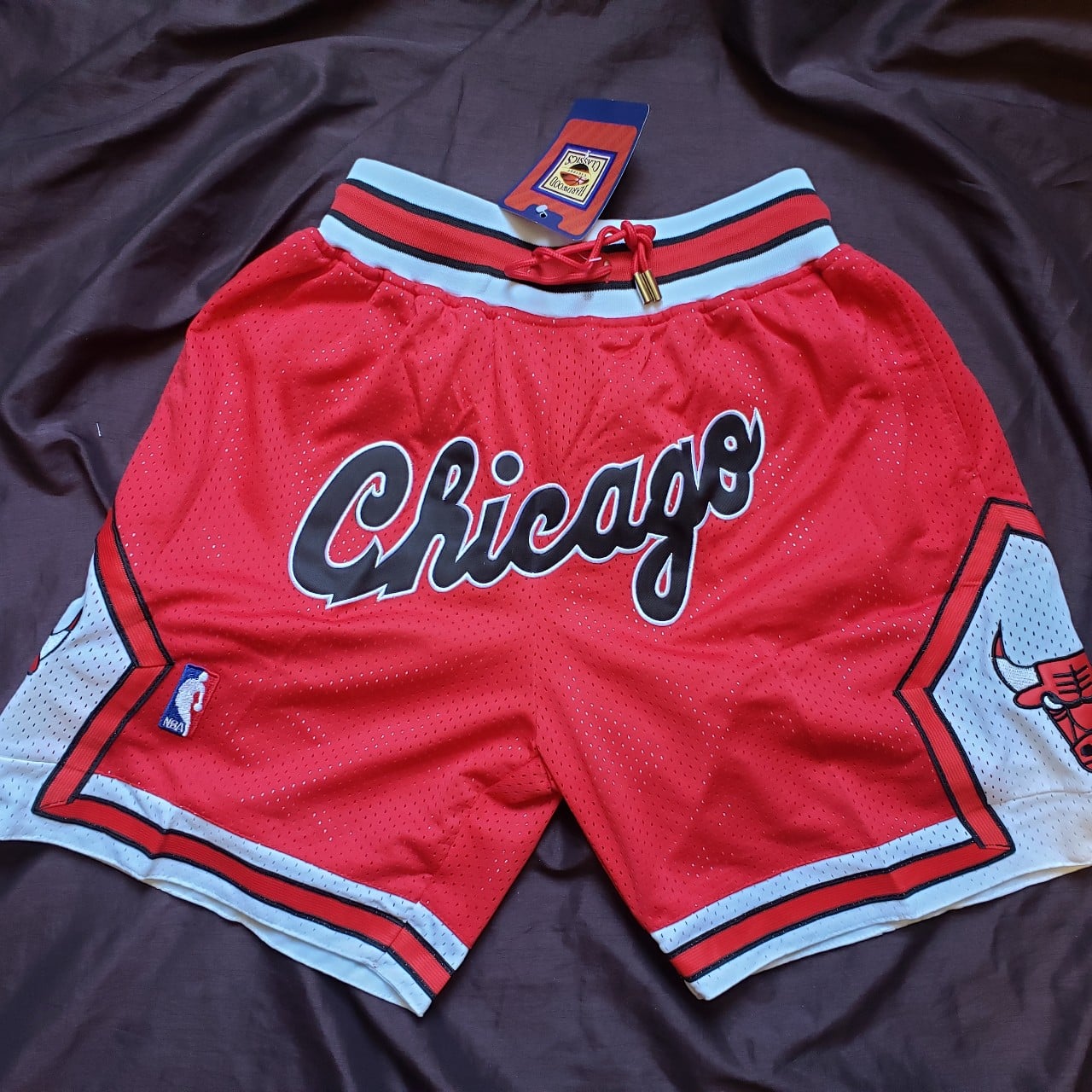 Chicago Bulls Shorts Red 