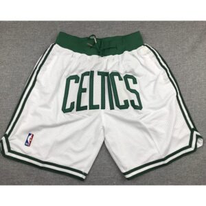 Boston Celtics Shorts White