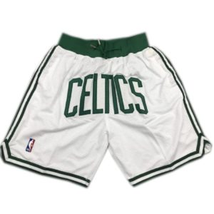 Boston Celtics Shorts White