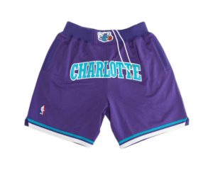 charlotte hornets basketball shorts