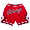 Chicago Bulls Shorts Red Chicago