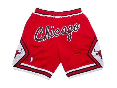 Chicago Bulls Shorts Red Chicago