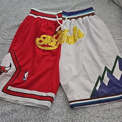 1997 NBA Finals Bulls x Jazz Shorts (Red/White) photo review