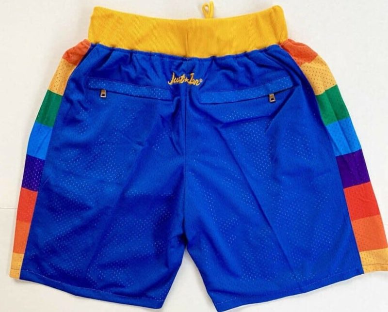 Denver Nuggets Shorts (Blue) 3