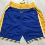 Golden State Warriors Shorts (Royal) 4