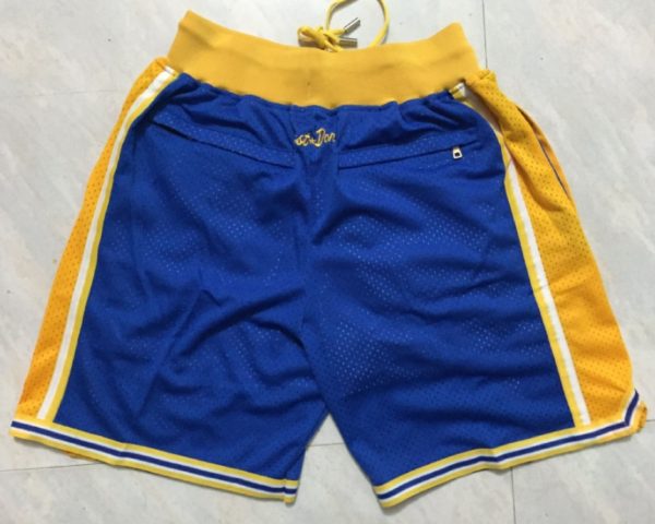 Golden State Warriors Shorts Royal - Basketball Shorts Store