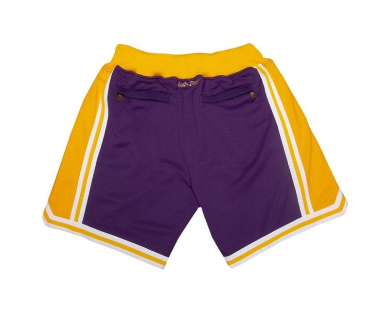 Los Angeles Lakers Shorts (Purple) 1