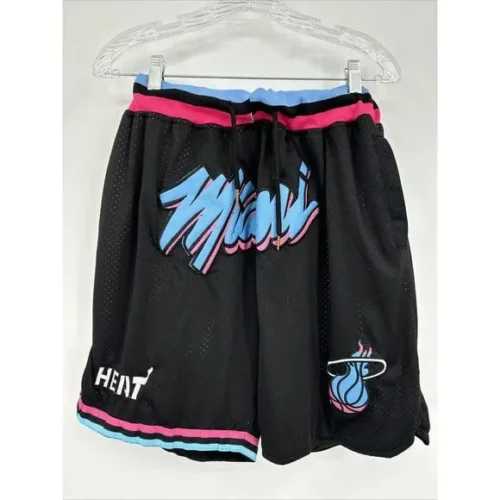 Miami Heat M&N Black Shorts photo review