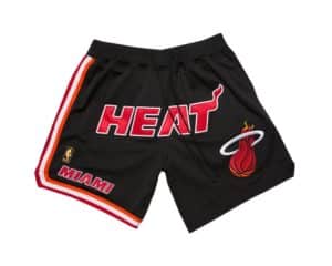 miami heat basketball shorts