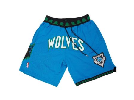 Minnesota Timberwolves Shorts (Blue)