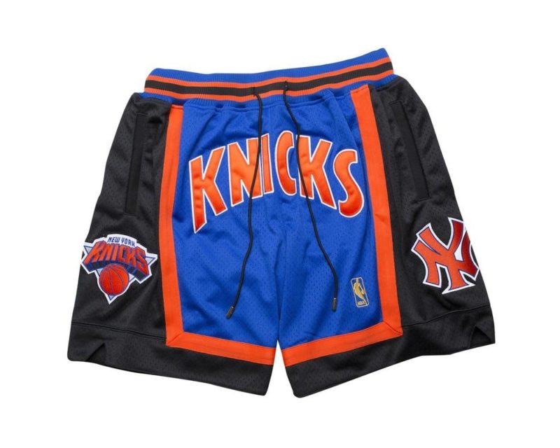New York Knicks 96-97 Shorts Blue