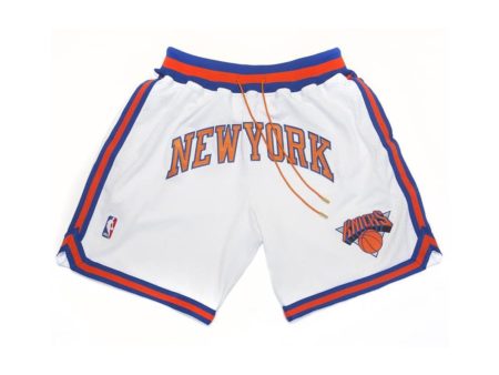 New York Knicks shorts White