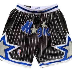 Orlando Magic Black Hardwood Classics Shorts