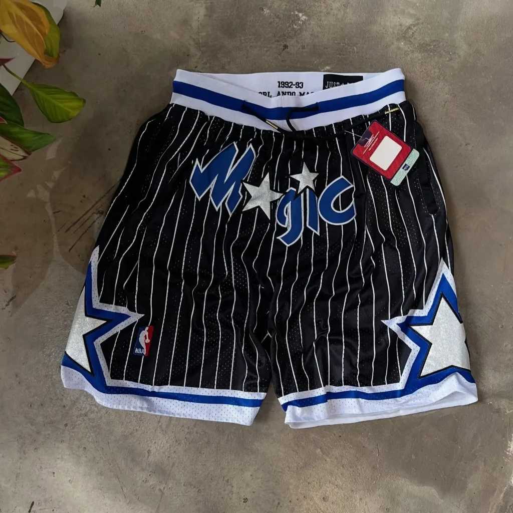 Orlando Magic Black Hardwood Classics Shorts