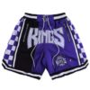 Sacramento Kings Shorts Purple