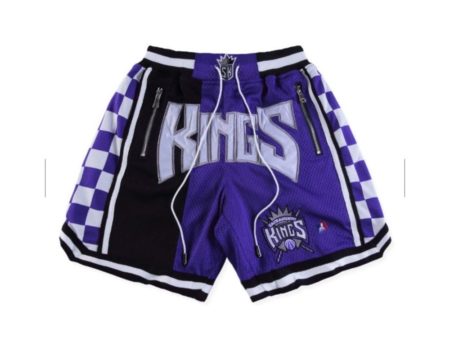 Sacramento Kings Shorts Purple