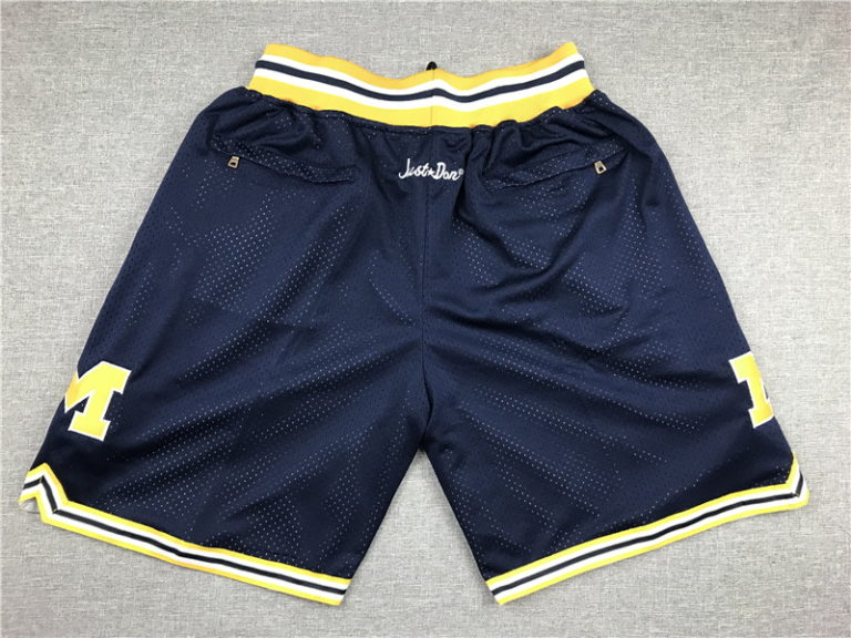 University of Michigan Shorts Navy - Mens Shorts Store