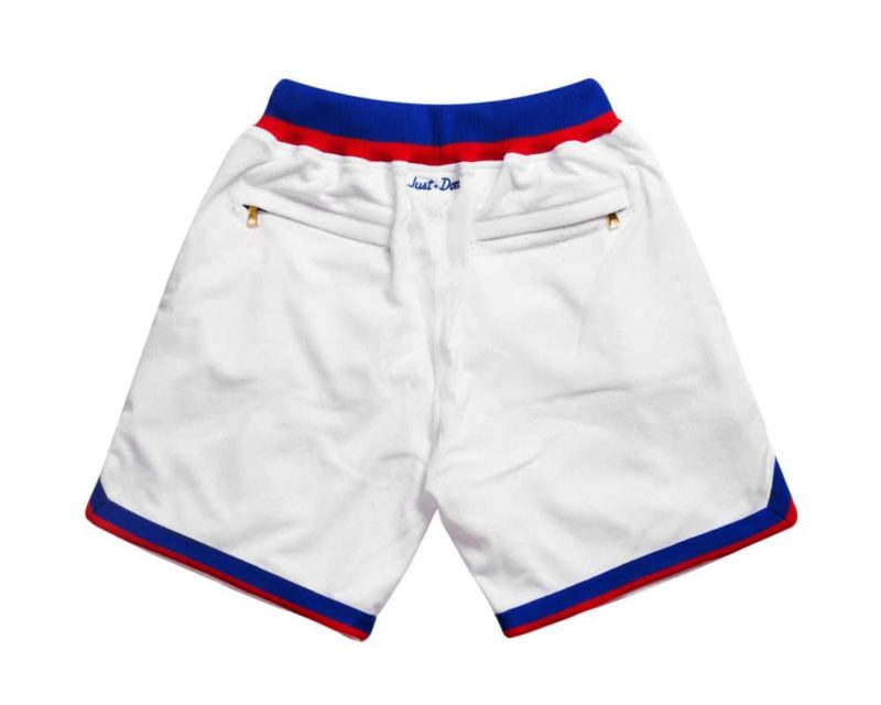 Washington Bullets shorts (White) 3