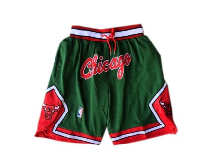 Chicago Bulls Shorts Green Chicago 2