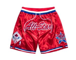 1991 All-Star West Shorts Red