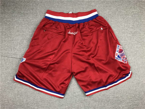 1991 All-Star West Shorts Red 4