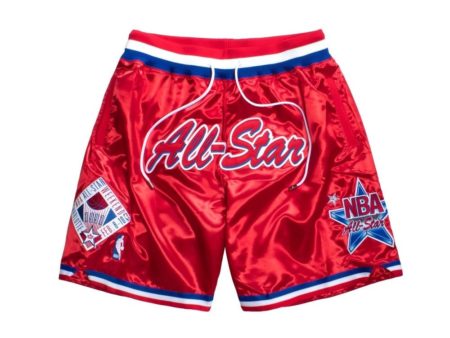 1991 All-Star West Shorts Red