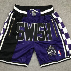Sacramento Kings Shorts Purple SWISH 4