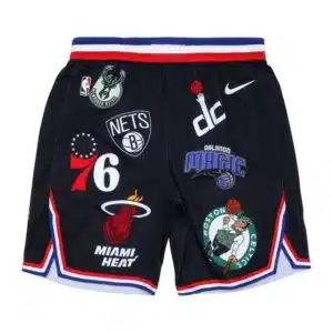 Supreme-NBA-Teams-Short-Black