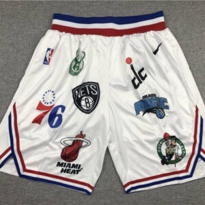 Supreme-NBA-Teams-Short-White 1