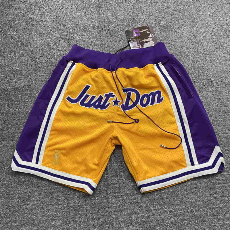 Just Don Style x 1996-1997 Los Angeles Retro Basketball Shorts