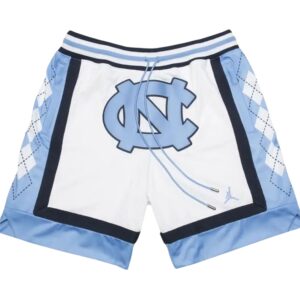 University of North Carolina UNC White Shorts