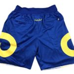 Los Angeles Rams Blue Shorts back
