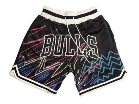Chicago Bulls Sublimated Shorts Black