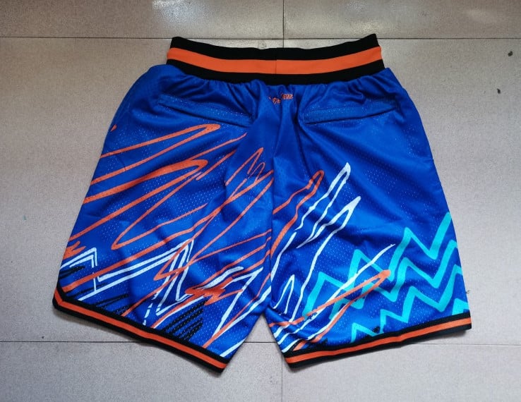 New York Knicks Sublimated Royal Shorts - Mens Shorts Store