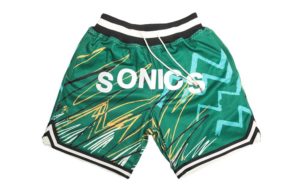 Seattle Supersonics Sublimated Shorts (Green)
