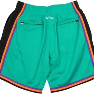 Los Angeles Lakers 1995 Rookie Green Shorts back