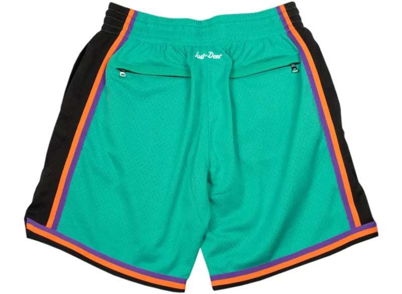 Los Angeles Lakers 1995 Rookie Green Shorts back