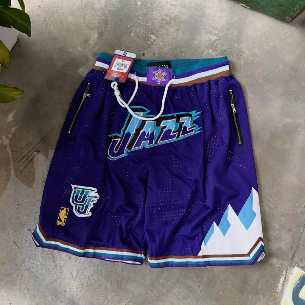Utah Jazz 96-97 Throwback Shorts