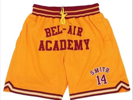 BEL Air Basketball Yellow Shorts