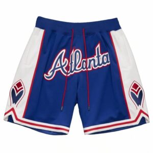 Atlanta Braves Home Run Derby Shorts Blue