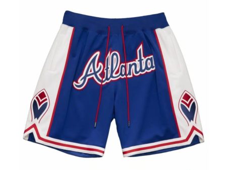 Atlanta Braves Home Run Derby Shorts Blue