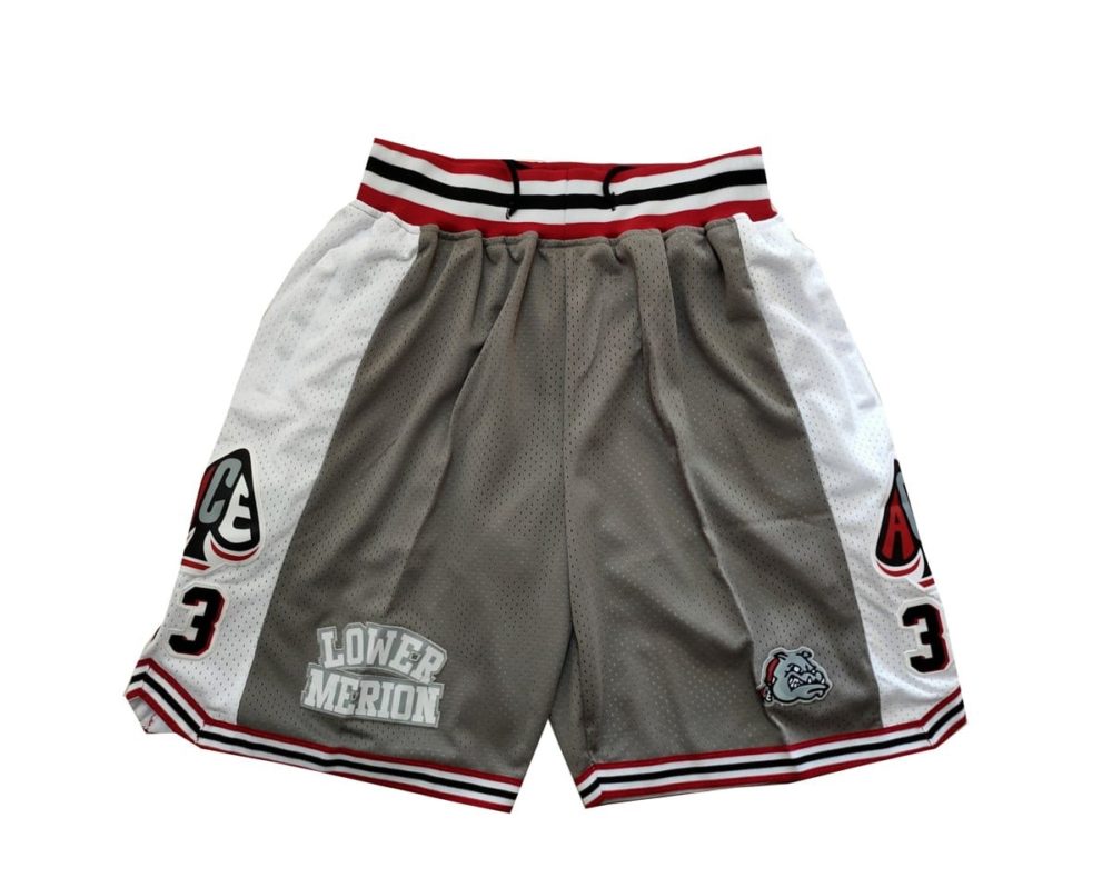 Lower Merion High School Basketball Shorts Gray - Basketball Shorts Store