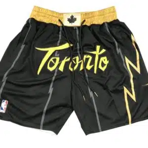 Toronto Raptors City Edition Black Shorts