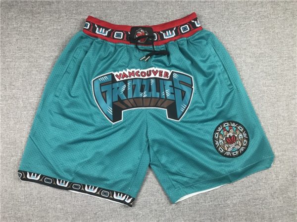 grizzlies shorts retro