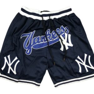 New York Yankees Vintage Navy Shorts