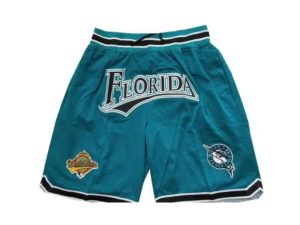 Miami Marlins Florida Teal Shorts