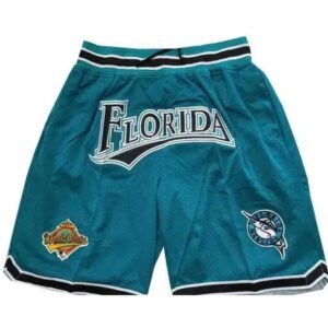 Miami Marlins Florida Teal Shorts