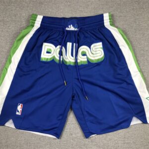 Dallas Mavericks 2023 Blue City Edition Shorts