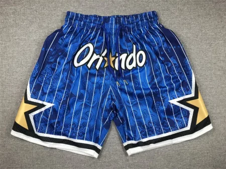 Orlando Magic Hardwood Classics Lunar New Year 2023 Blue Shorts