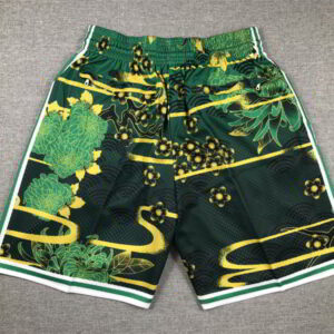 Boston Celtics Shorts Year of the Rabbit Edition - basck